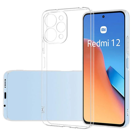 Xiaomi Redmi 12 Lüx Şeffaf Silikon Kılıf