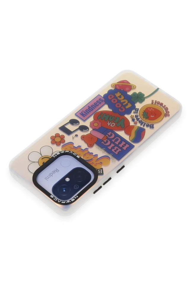 Xiaomi Redmi 12C Estoril Desenli Kapak Kılıf - Desen 15 3
