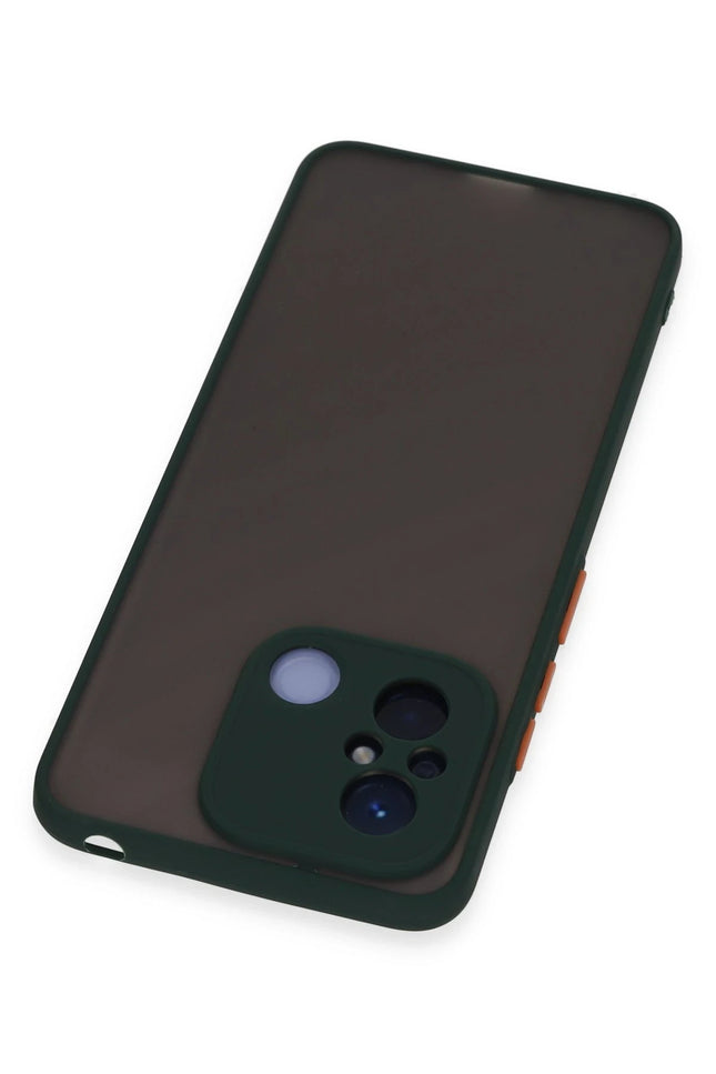 Xiaomi Redmi 12C Montreal Silikon Kapak Kılıf - Yeşil 4