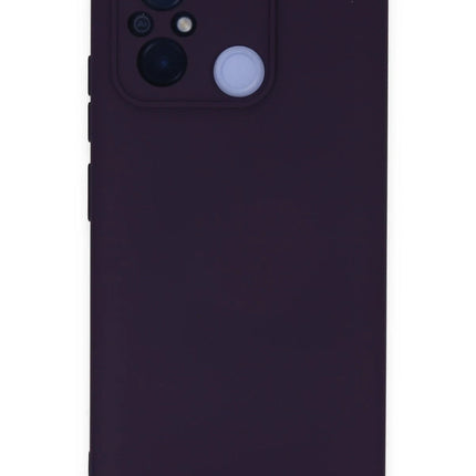 Xiaomi Redmi 12C Nano içi Kadife Silikon Kılıf - Mor