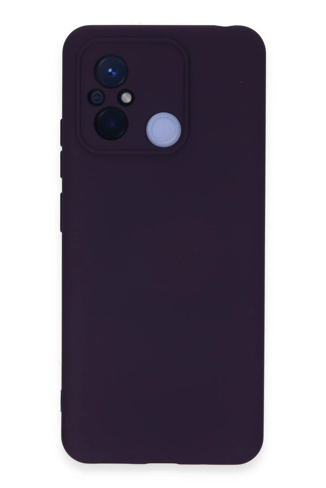 Xiaomi Redmi 12C Nano içi Kadife Silikon Kılıf - Mor
