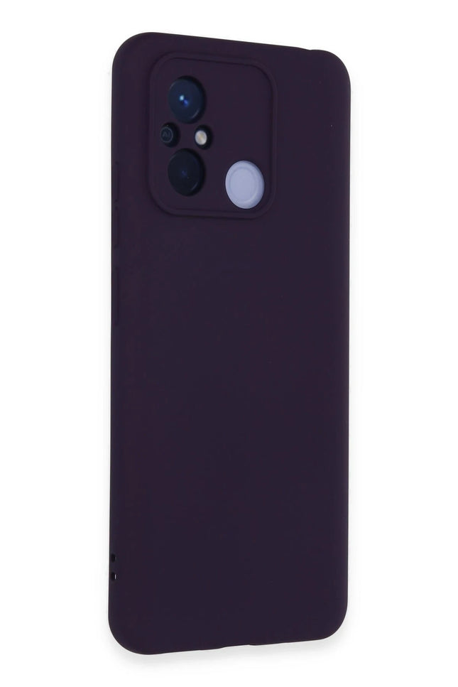 Xiaomi Redmi 12C Nano içi Kadife Silikon Kılıf - Mor 2