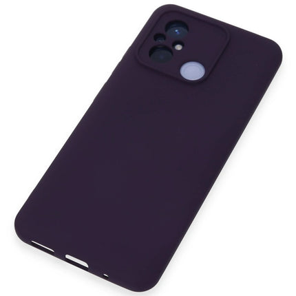 Xiaomi Redmi 12C Nano içi Kadife Silikon Kılıf - Mor 4