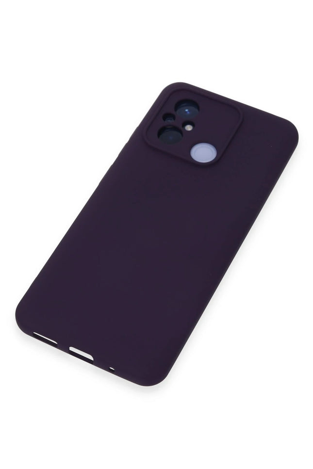 Xiaomi Redmi 12C Nano içi Kadife Silikon Kılıf - Mor 4