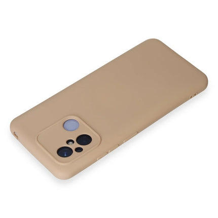 Xiaomi Redmi 12C Nano içi Kadife Silikon Kılıf - Pudra 3
