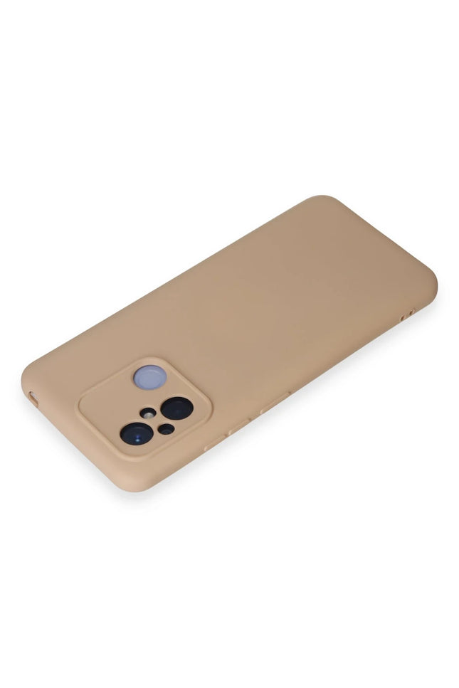 Xiaomi Redmi 12C Nano içi Kadife Silikon Kılıf - Pudra 3
