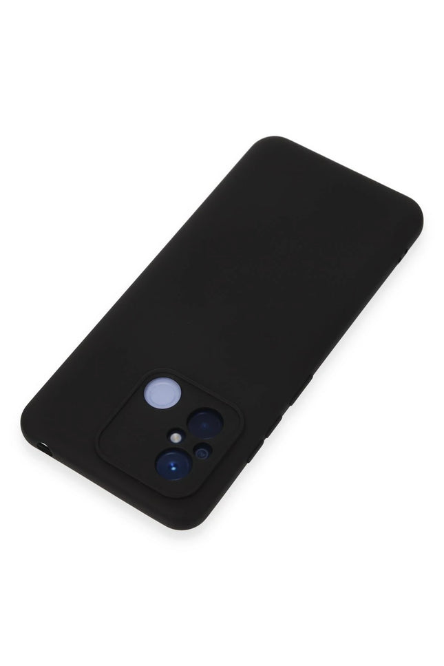 Xiaomi Redmi 12C Nano içi Kadife Silikon Kılıf - Siyah 3