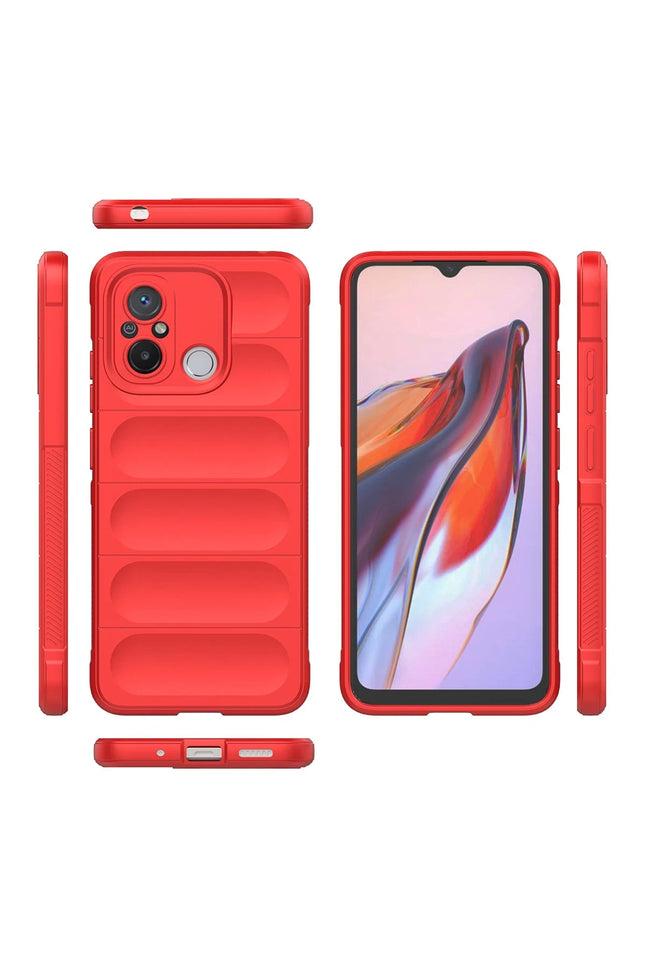 Xiaomi Redmi 12C Optimum Silikon Kılıf - Kırmızı 2