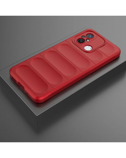 Xiaomi Redmi 12C Optimum Silikon Kılıf - Kırmızı 3