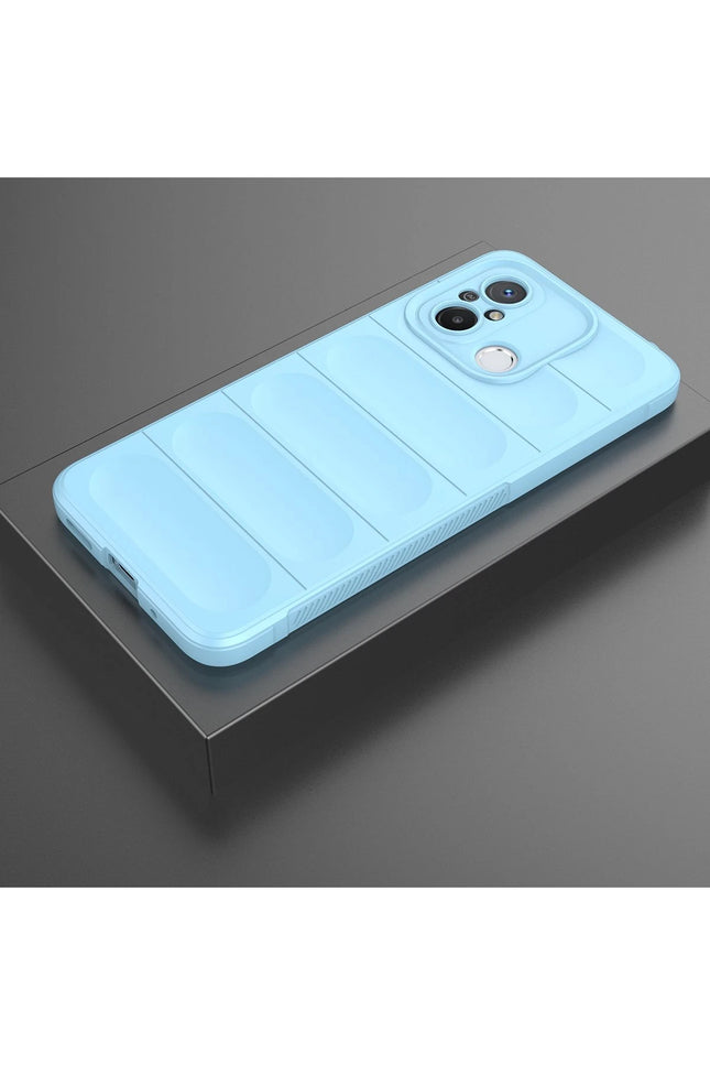 Xiaomi Redmi 12C Optimum Silikon Kılıf - Sky Blue 3
