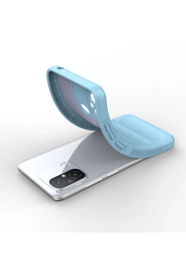 Xiaomi Redmi 12C Optimum Silikon Kılıf - Sky Blue 4