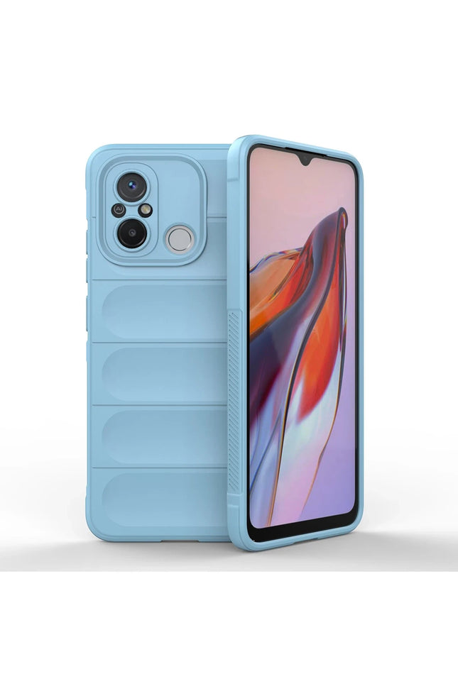Xiaomi Redmi 12C Optimum Silikon Kılıf - Sky Blue