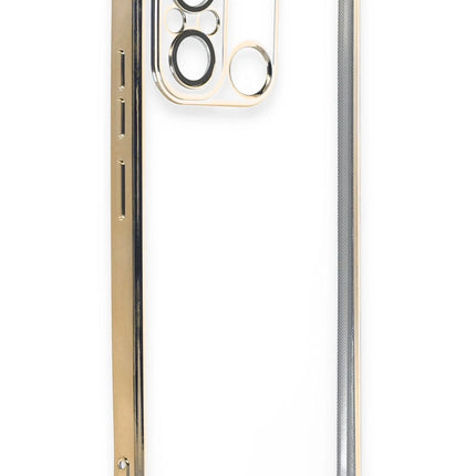 Xiaomi Redmi 12C Razer Lensli Silikon Kılıf - Gold 3