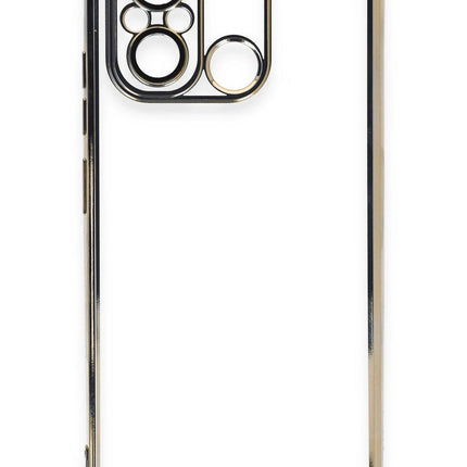 Xiaomi Redmi 12C Razer Lensli Silikon Kılıf - Gold 2