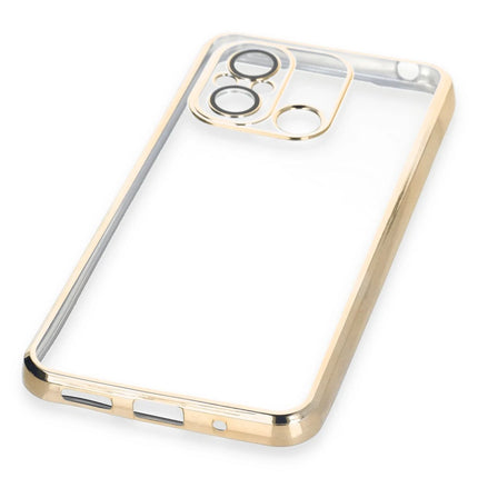 Xiaomi Redmi 12C Razer Lensli Silikon Kılıf - Gold 5
