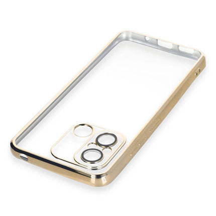 Xiaomi Redmi 12C Razer Lensli Silikon Kılıf - Gold 4