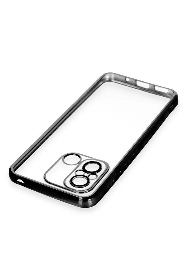 Xiaomi Redmi 12C Razer Lensli Silikon Kılıf - Siyah 4