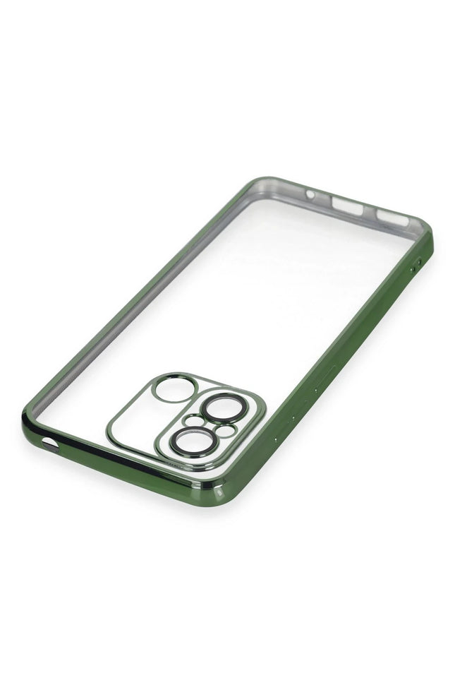 Xiaomi Redmi 12C Razer Lensli Silikon Kılıf - Yeşil 4