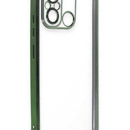 Xiaomi Redmi 12C Razer Lensli Silikon Kılıf - Yeşil 3