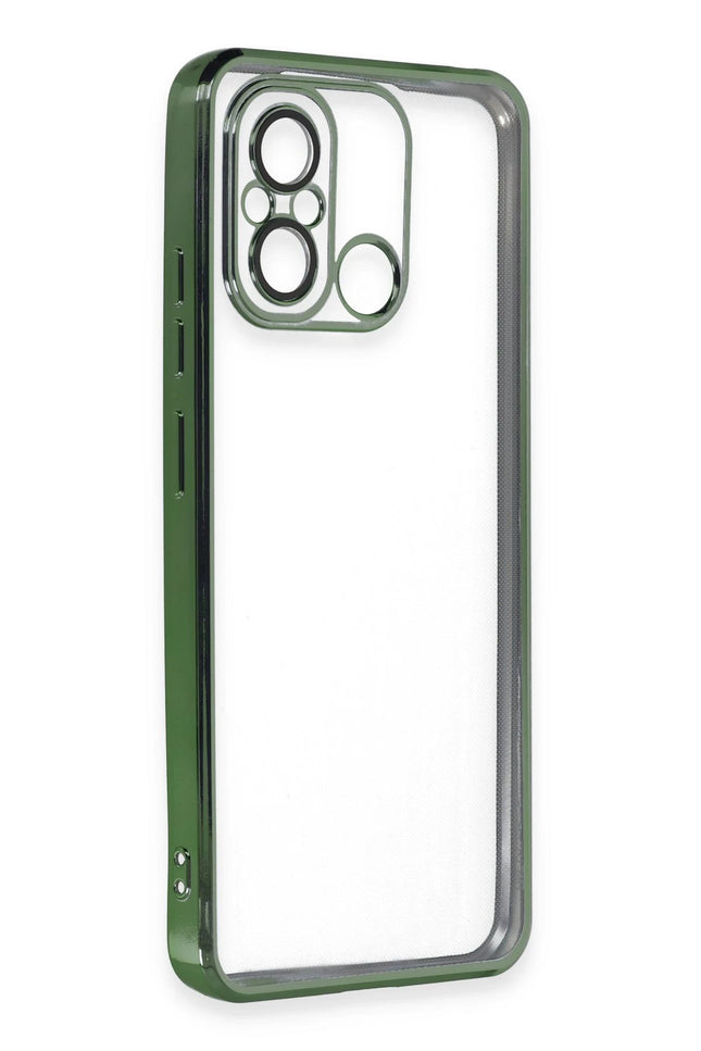 Xiaomi Redmi 12C Razer Lensli Silikon Kılıf - Yeşil 3