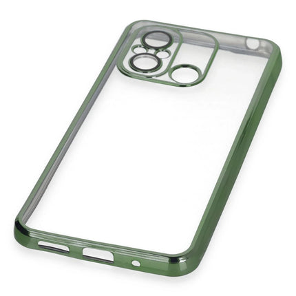 Xiaomi Redmi 12C Razer Lensli Silikon Kılıf - Yeşil 5