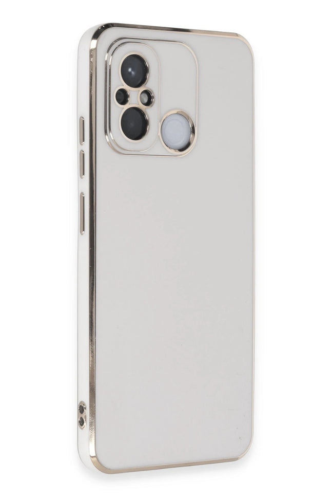 Xiaomi Redmi 12C Volet Silikon Kılıf - Beyaz 2