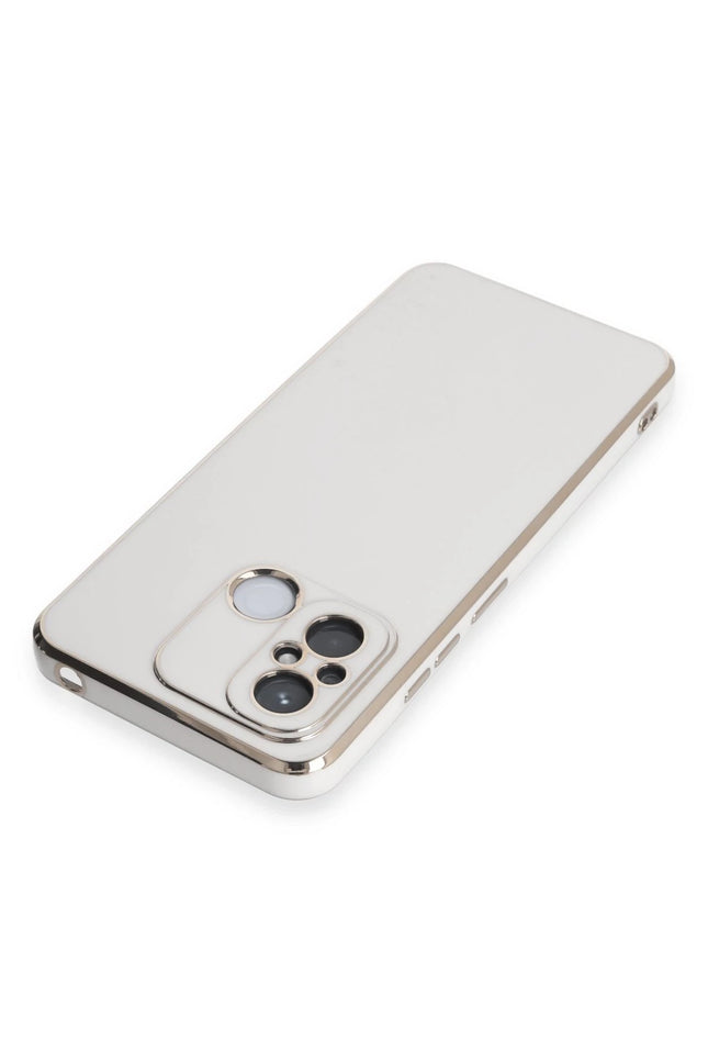 Xiaomi Redmi 12C Volet Silikon Kılıf - Beyaz 3