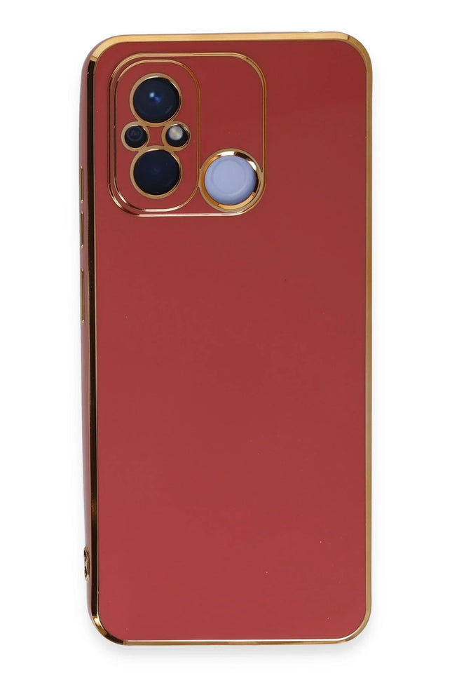 Xiaomi Redmi 12C Volet Silikon Kılıf - Kırmızı