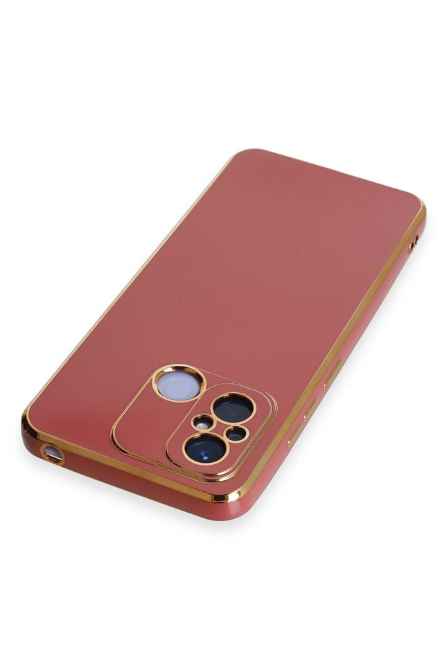Xiaomi Redmi 12C Volet Silikon Kılıf - Kırmızı 3