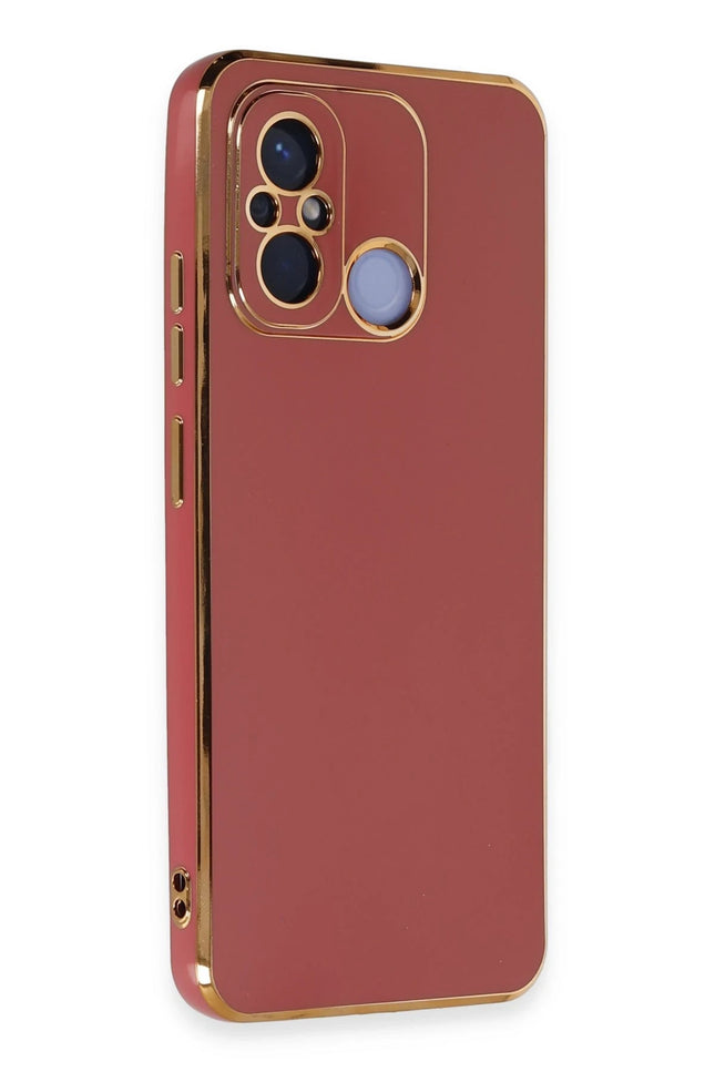 Xiaomi Redmi 12C Volet Silikon Kılıf - Kırmızı 2