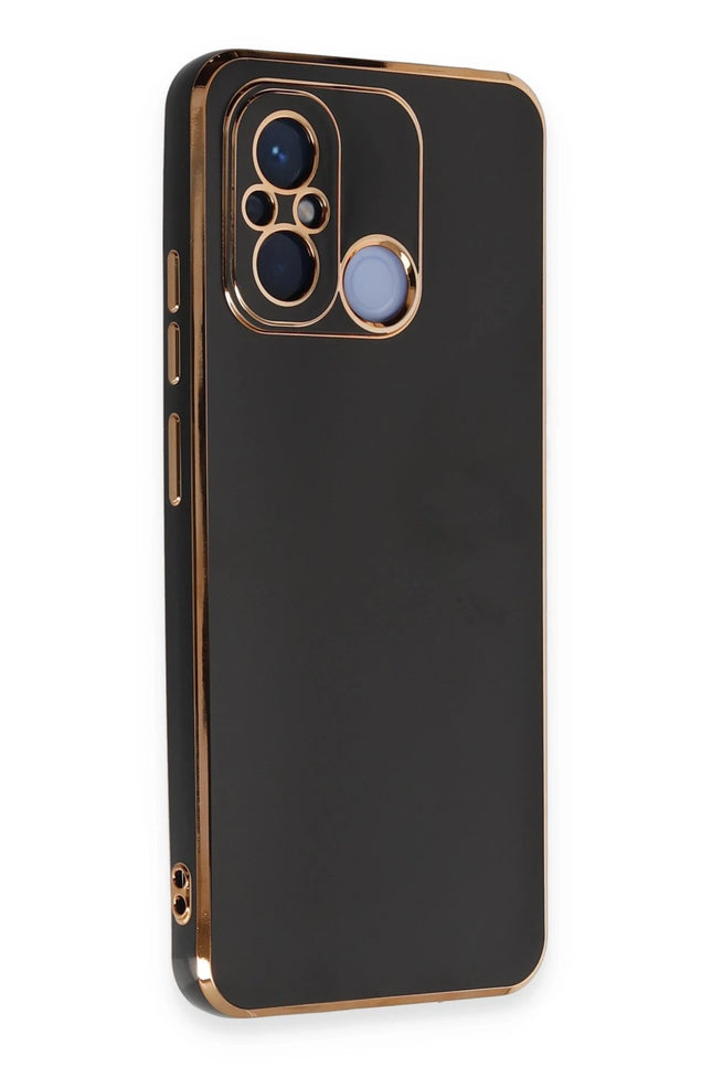 Xiaomi Redmi 12C Volet Silikon Kılıf - Siyah 2