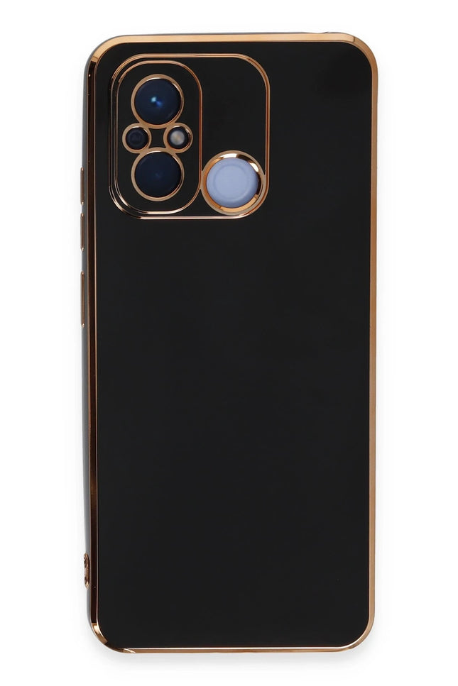 Xiaomi Redmi 12C Volet Silikon Kılıf - Siyah