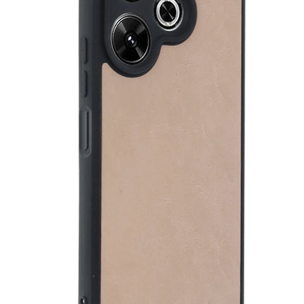 Xiaomi Redmi 13 4G Aras Deri Kapak Kılıf - Pudra 2