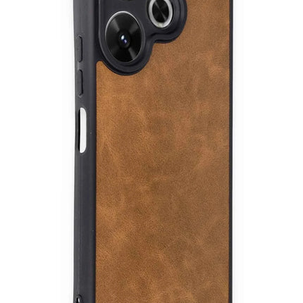 Xiaomi Redmi 13 4G Aras Deri Kapak Kılıf - Taba 2