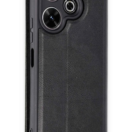 Xiaomi Redmi 13 4G Flip Cover Kılıf - Siyah 2