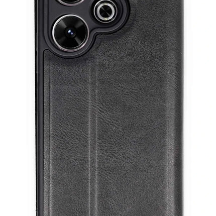 Xiaomi Redmi 13 4G Flip Cover Kılıf - Siyah