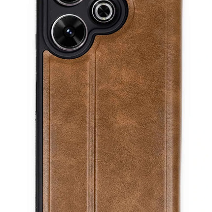 Xiaomi Redmi 13 4G Flip Cover Kılıf - Taba