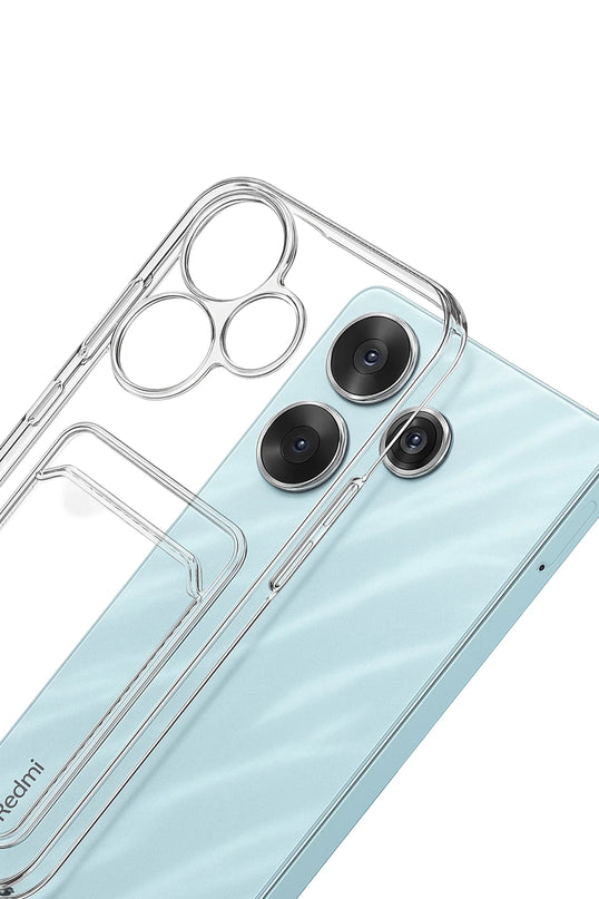 Xiaomi Redmi 13 4G Kart Şeffaf Silikon Kılıf 2