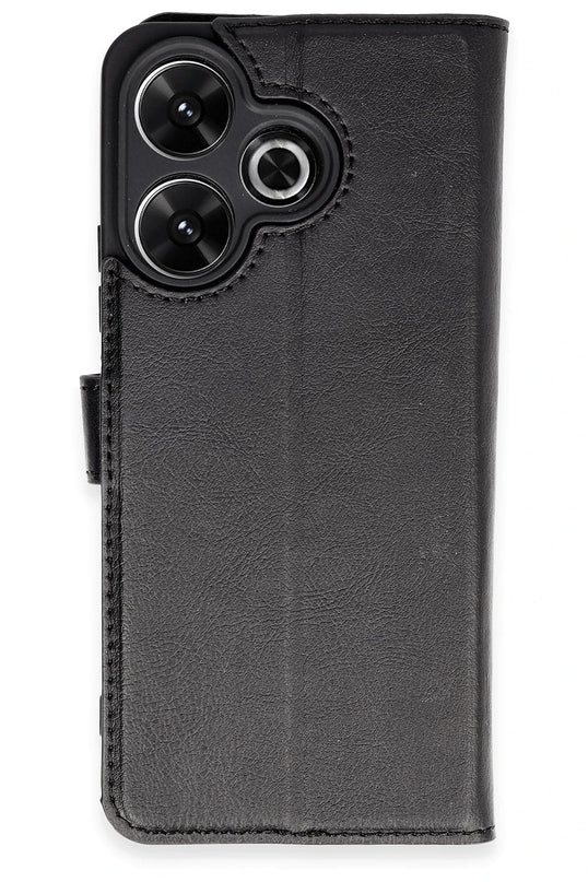 Xiaomi Redmi 13 4G Trend S Plus Kapaklı Kılıf - Siyah