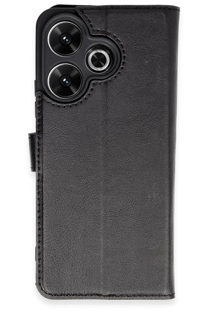 Xiaomi Redmi 13 4G Trend S Plus Kapaklı Kılıf - Siyah