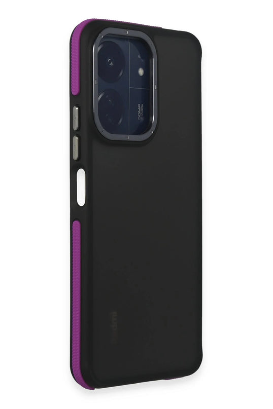 Xiaomi Redmi 13C Harvel Kapak Kılıf - Derin Mor 2