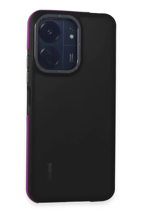 Xiaomi Redmi 13C Harvel Kapak Kılıf - Derin Mor