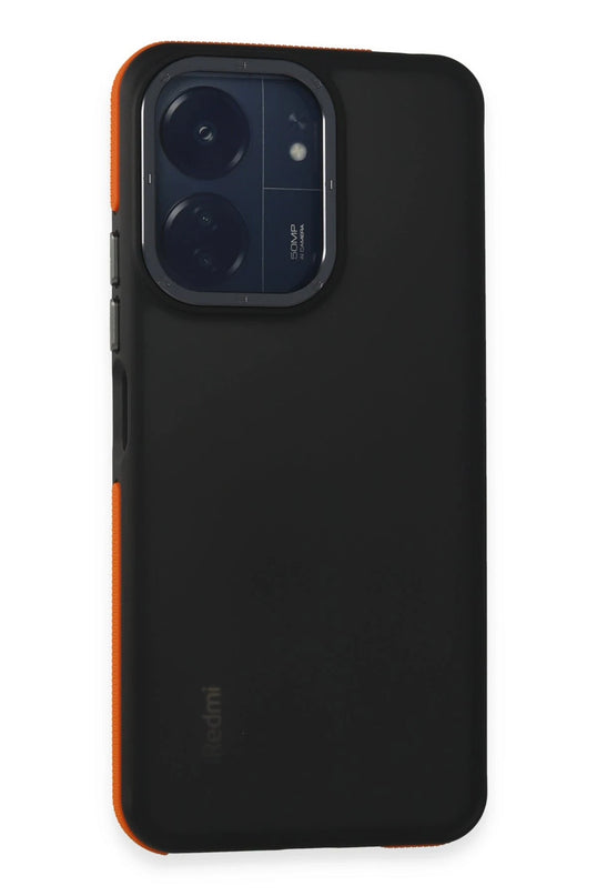 Xiaomi Redmi 13C Harvel Kapak Kılıf - Turuncu
