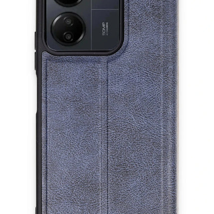 Xiaomi Redmi 13C Flip Cover Kılıf - Lacivert