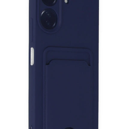 Xiaomi Redmi 13C Kelvin Kartvizitli Silikon Kılıf - Lacivert 2