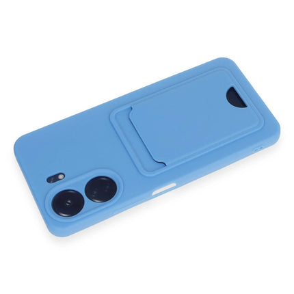 Xiaomi Redmi 13C Kelvin Kartvizitli Silikon Kılıf - Mavi 3