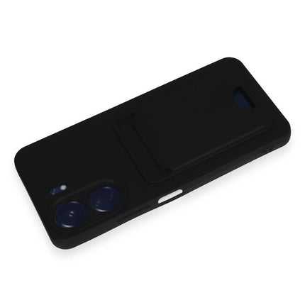 Xiaomi Redmi 13C Kelvin Kartvizitli Silikon Kılıf - Siyah 3
