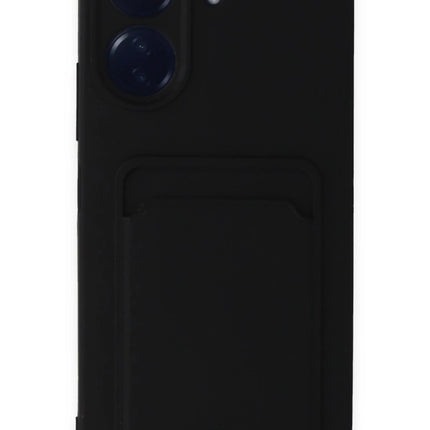 Xiaomi Redmi 13C Kelvin Kartvizitli Silikon Kılıf - Siyah