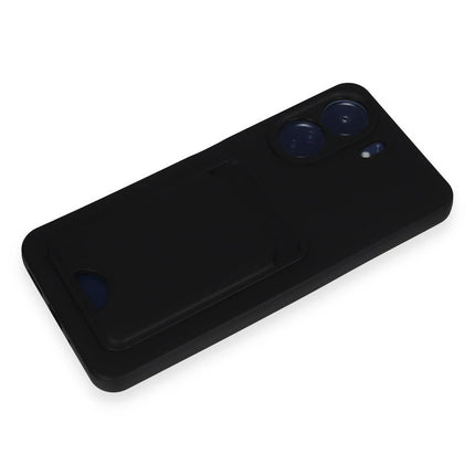 Xiaomi Redmi 13C Kelvin Kartvizitli Silikon Kılıf - Siyah 4