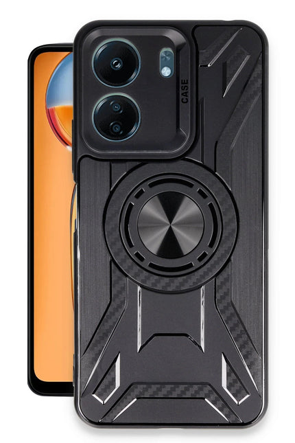 Xiaomi Redmi 13C Lincoln Silikon Kılıf - Siyah